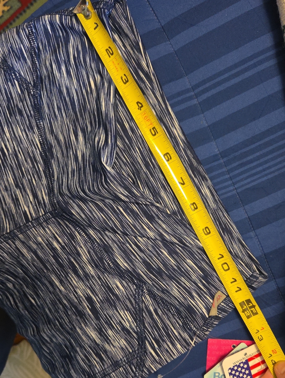 KOS*USA Patterned Leggings Size Small NWT - Picture 7 of 10